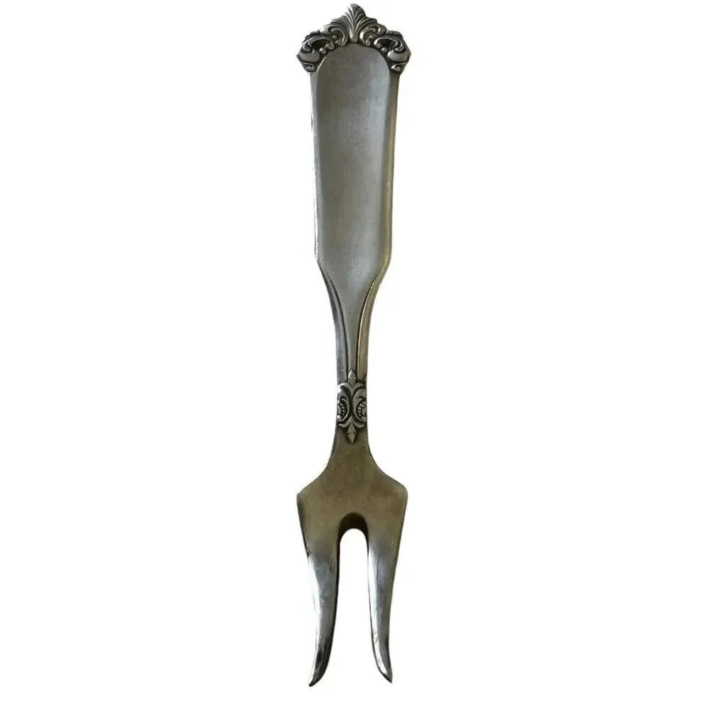 Norway Norge Collectable Souvenir Cocktail Fork 40GR Silverplate 4